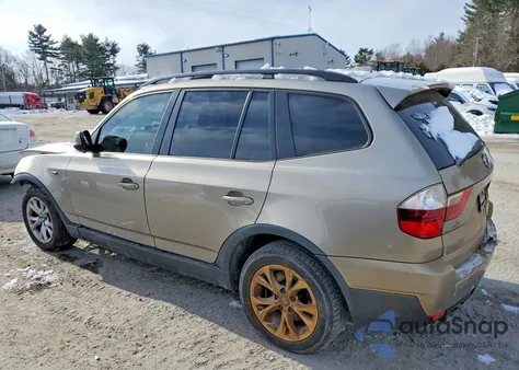 2010 BMW X3 xDrive30I z USA, uszkodzony, nr VIN WBXPC9C4XAWJ33942